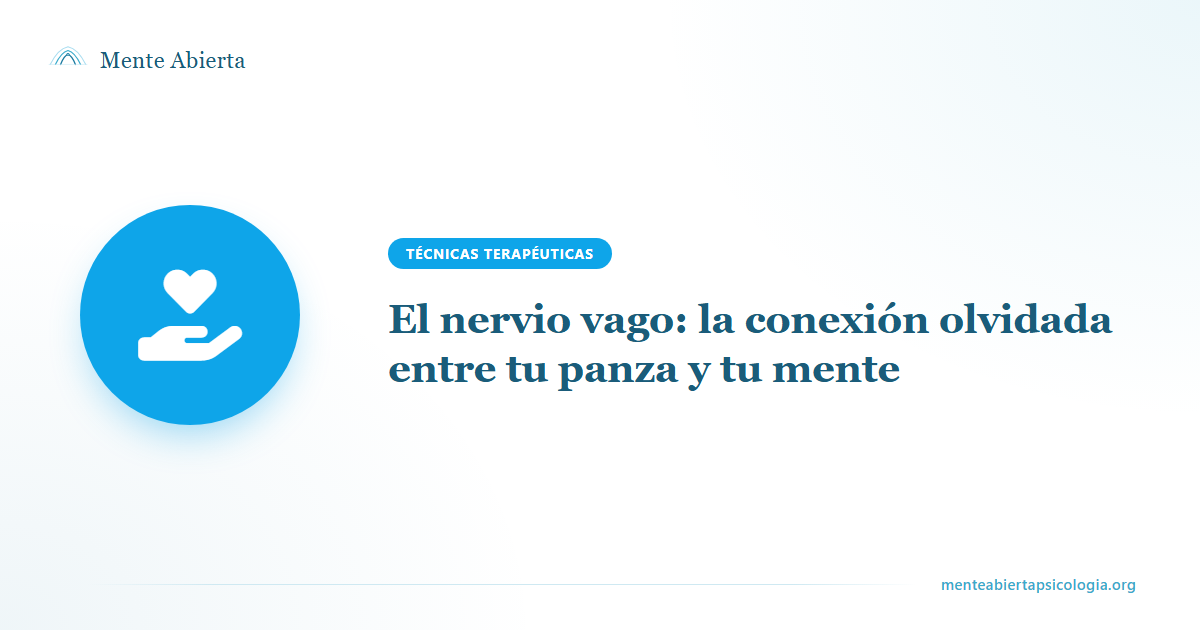 El nervio vago: la conexión olvidada entre tu panza y tu mente
